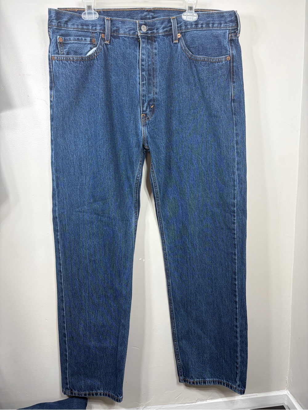 Levi’s 505 Regular Fit Jeans Men’s 40x32 Medium Wash Blue Denim